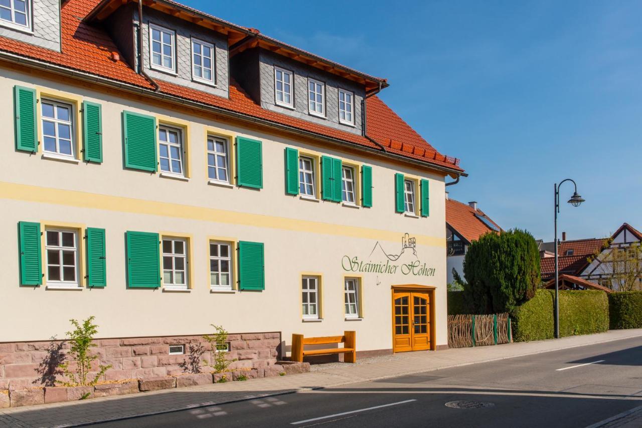 Staimicher Hoehen - Premium Appartements Kurort Steinbach-Hallenberg ภายนอก รูปภาพ